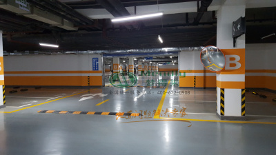 银滩雅苑 水磨沟环氧自流平地坪