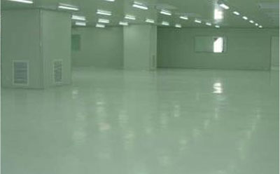 水磨沟流展型环氧地坪中涂